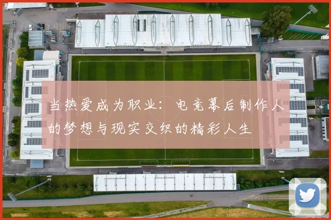 当热爱成为职业：电竞幕后制作人的梦想与现实交织的精彩人生